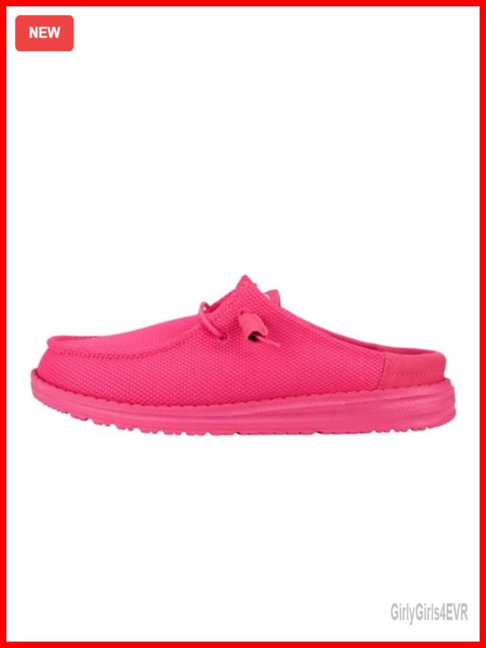 Women's Slip-On Loafers Lightweight Casual Mule Shoes Round Toe Elastic Lace